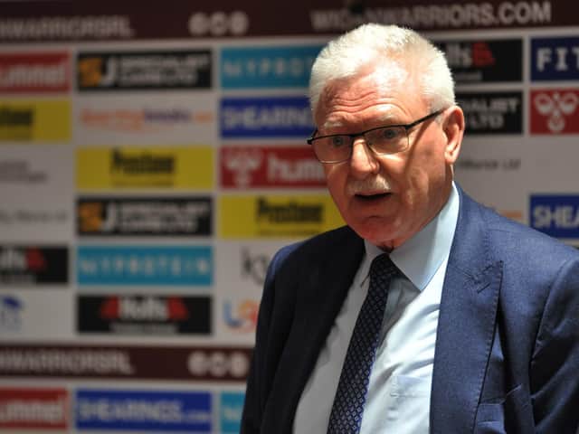 Wigan chairman Ian Lenagan