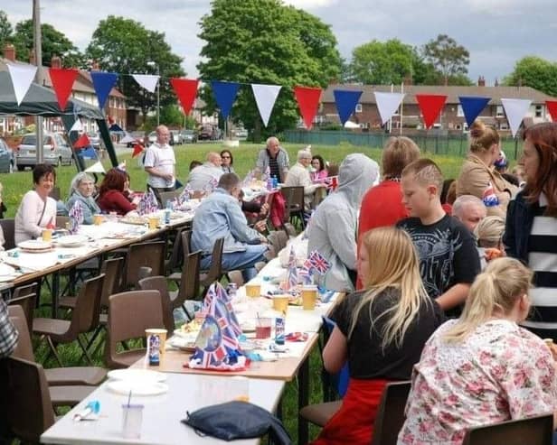 The open land on York Street being put to community use
