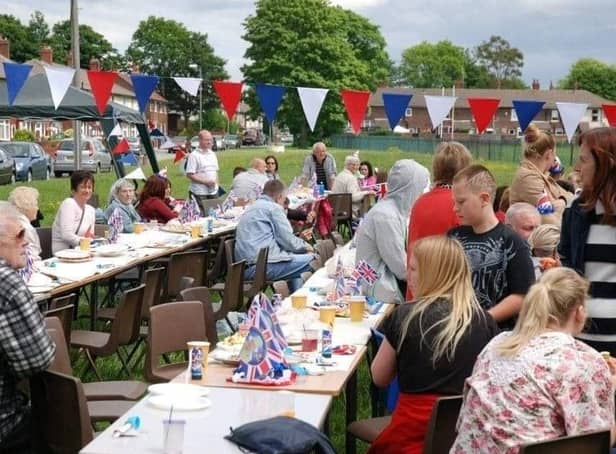 The open land on York Street being put to community use