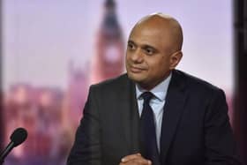 Health Secretary Sajid Javid