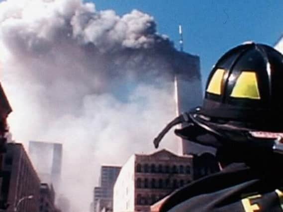 The World Trade Centre on September 11, 2001