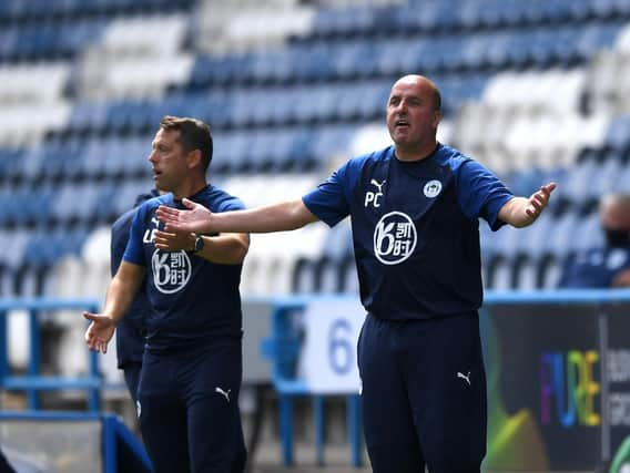 Paul Cook and Leam Richardson during their Latics days