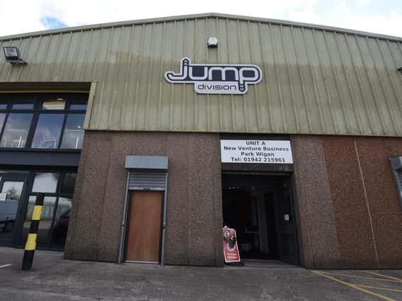 The Jump Division building at New Venture Business Park, Pemberton