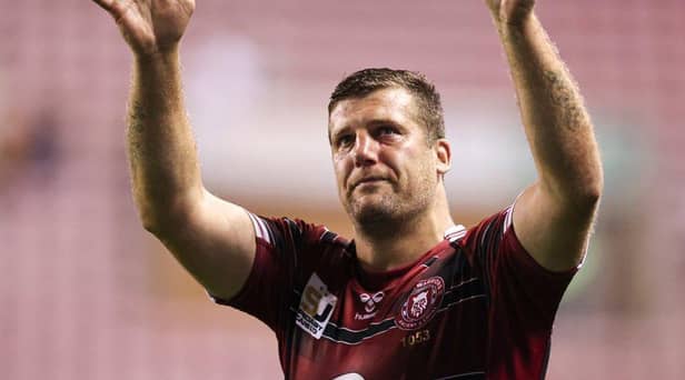 Tony Clubb after last night's game