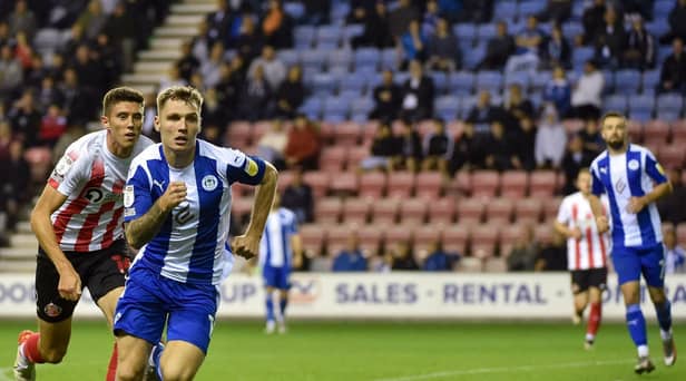 Jason Kerr made his Latics debut against Sunderland