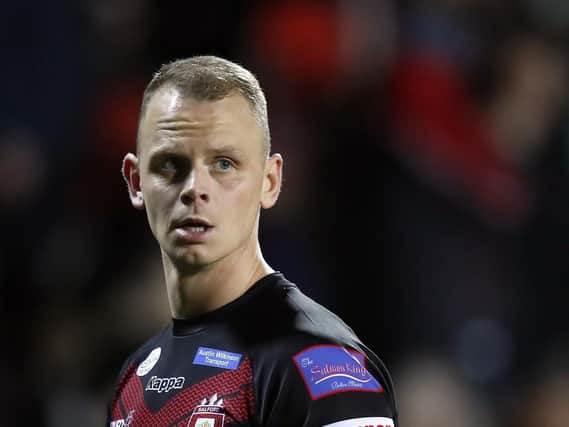Kevin Brown's long playing career finished at Salford