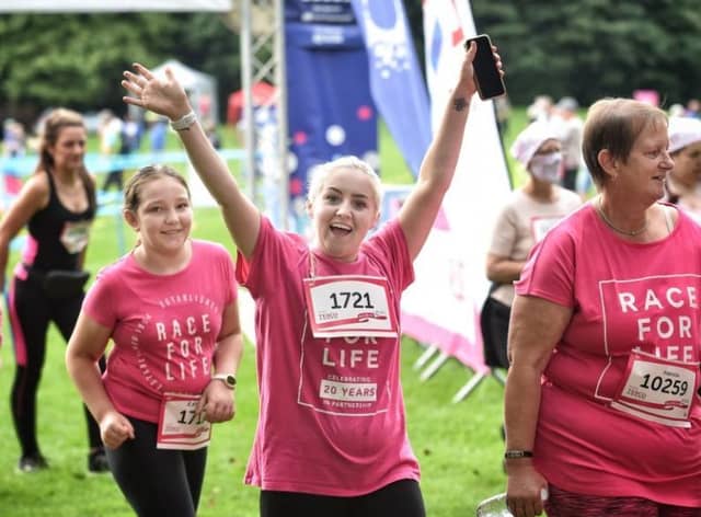 Race For Life at Pennington Park