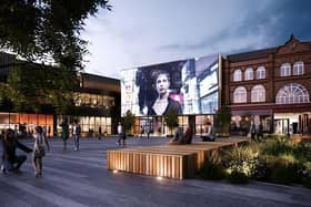 An artist’s impression of Wigan town centre redevelopment plans