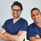 Dr Adil and Dr Dev from the show