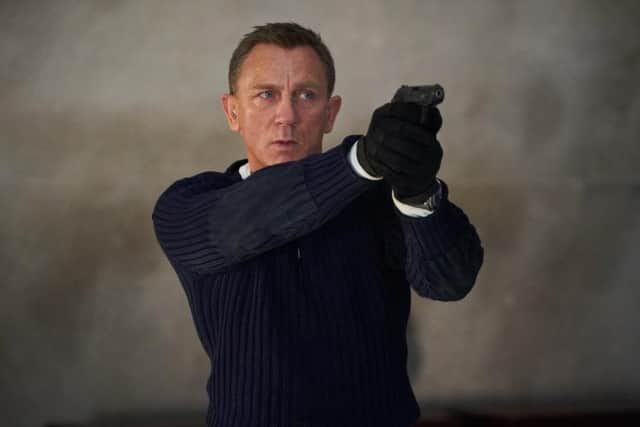 Daniel Craig as James Bond in No Time To Die