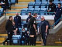 Steve Evans during the corresponding fixture last term