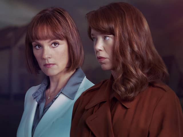 Rachel Stirling and Anna Maxwell Martin starred in ITV’s Hollington Drive. Picture: ITV/WEST ROAD PICTURES
