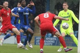 Max Power with the opener against Gillingham