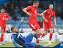 Charlie Wyke in action for Latics