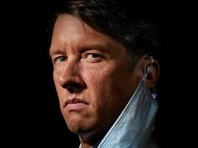 Satirical News reporter Jonathan Pie, the broadcaster who has more than 1.7 million viewers, is bringing his world views to the stages of the UK