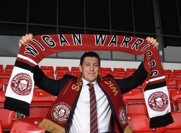 Matt Peet is the new head coach for Wigan Warriors.