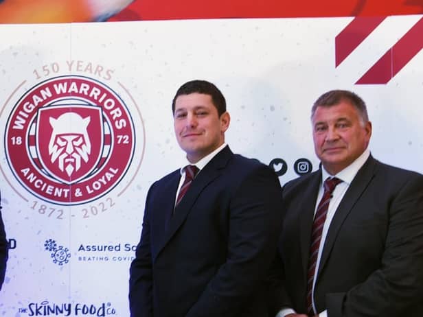 Matty Peet with Shaun Wane