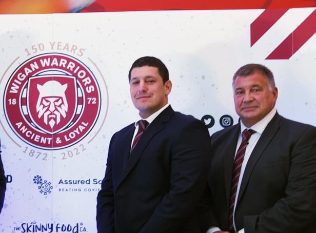 Matty Peet with Shaun Wane