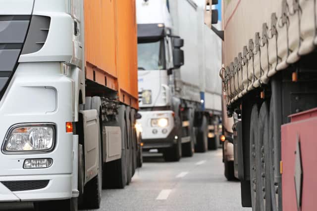 Funding will be available for HGVs