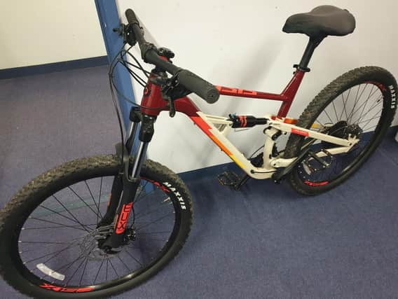 The bike has been seized by police
