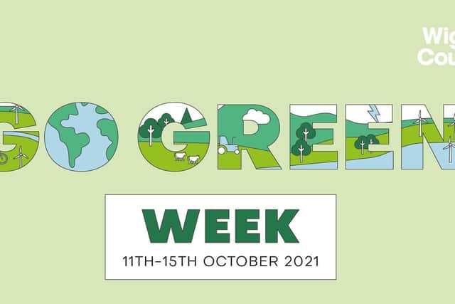 The social image for Go green week which starts today