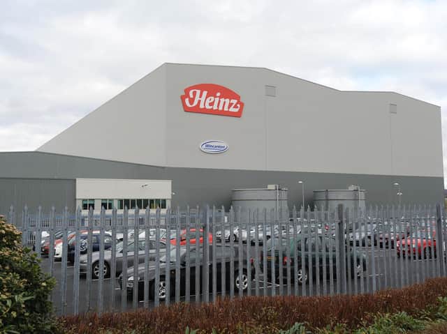 The huge Heinz-Wincanton distribution centre