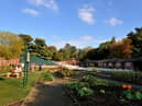 The walled garden at Worden Park, Leyland. The park is one of just four nationwide that have been awarded Green Flag status every year since the awards' inception in 1996.