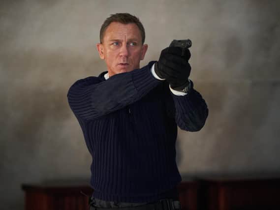 Daniel Craig in his last Bond outing