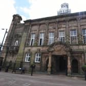 Votes were counted at Leigh Town Hall