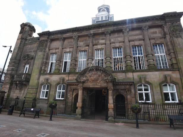 Votes were counted at Leigh Town Hall