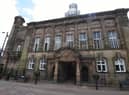 Votes were counted at Leigh Town Hall