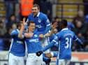 Gary Caldwell scores on Latics' last victory at Bolton, in February 2012