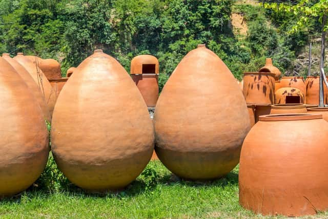 Qvervi  were the first vessels ever used in winemaking thousands of years ago;  and are still in use today.