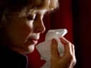 Many people catch colds in the winter months