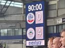 The scoreboard says it all