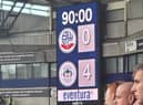 The scoreboard says it all