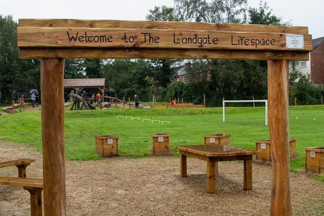 Landgate Lifespace, the borough's first wellness park
