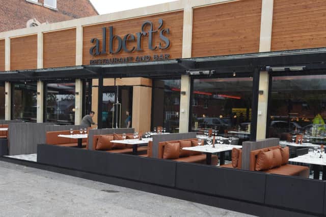 Albert's at Standish, which has achieved a one star rating