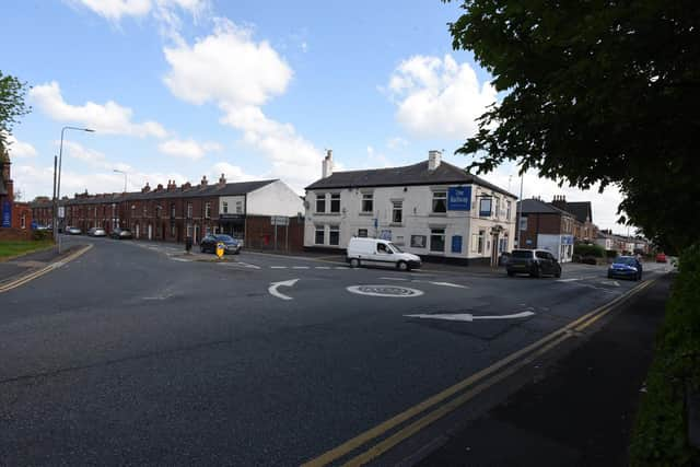 Proposed new road bridge and road layout on Billinge Road near Pemberton Train Station.