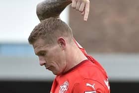 James McClean celebrates scoring number two