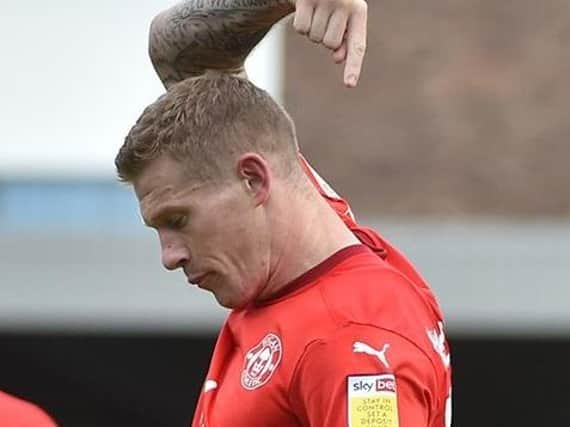 James McClean celebrates scoring number two