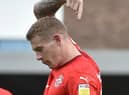 James McClean celebrates scoring number two
