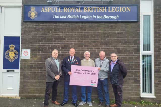 Aspull British Legion has received funding from the council