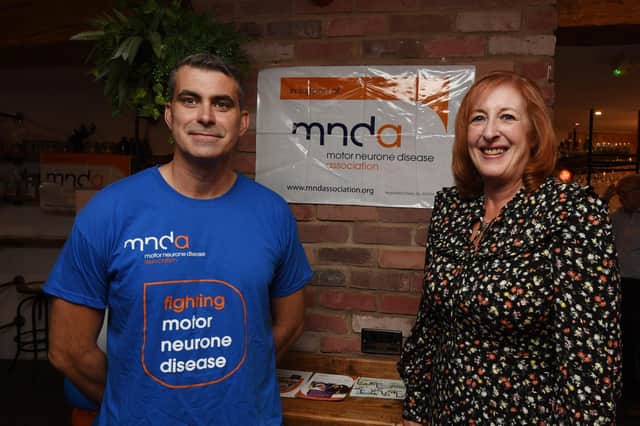 Martyn, left with Makerfield MP Yvonne Fovargue