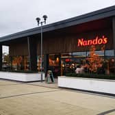 The new Nando's restaurant on Robin Park retail park, Wigan