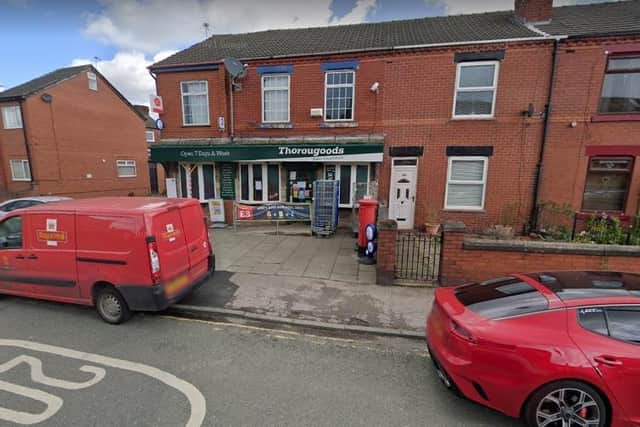 Robbers targeted the One Stop shop in Ashton. Pic: Google Street View