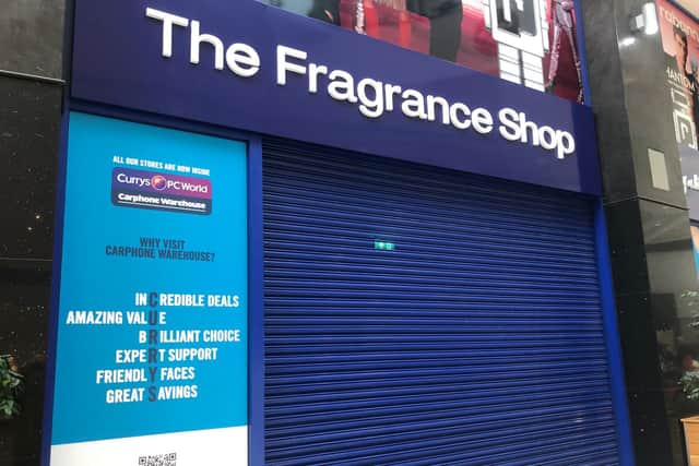 The Fragrance Shop which is set to open