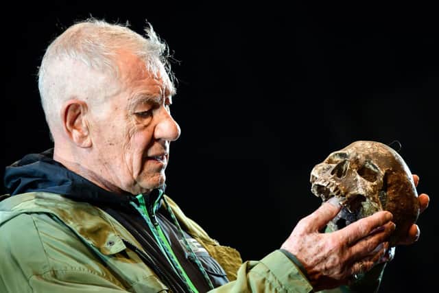 Sir Ian Mckellen as Hamlet