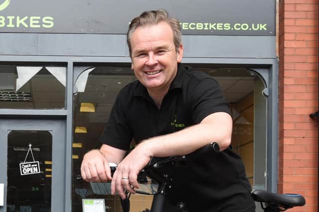 Marcus Pollard is the owner of E-Tec Bikes