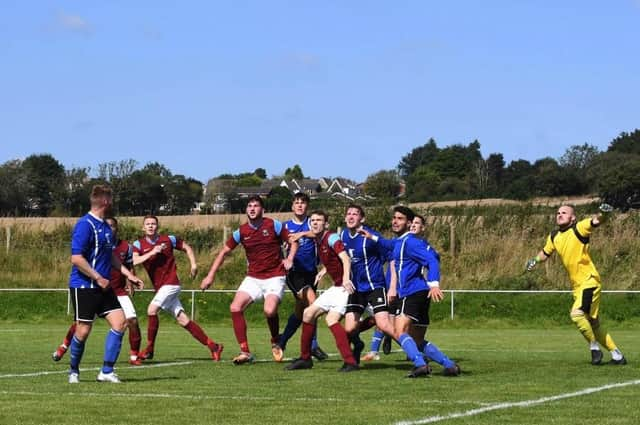 Billinge FC in action